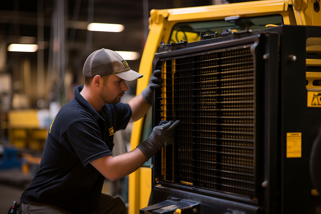 Comprehensive Caterpillar Forklift Radiator Repair, Cleaning and  Maintenance Services | Pankeys